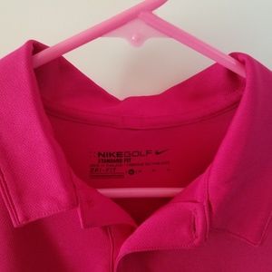 Nike dry fit golf shirt